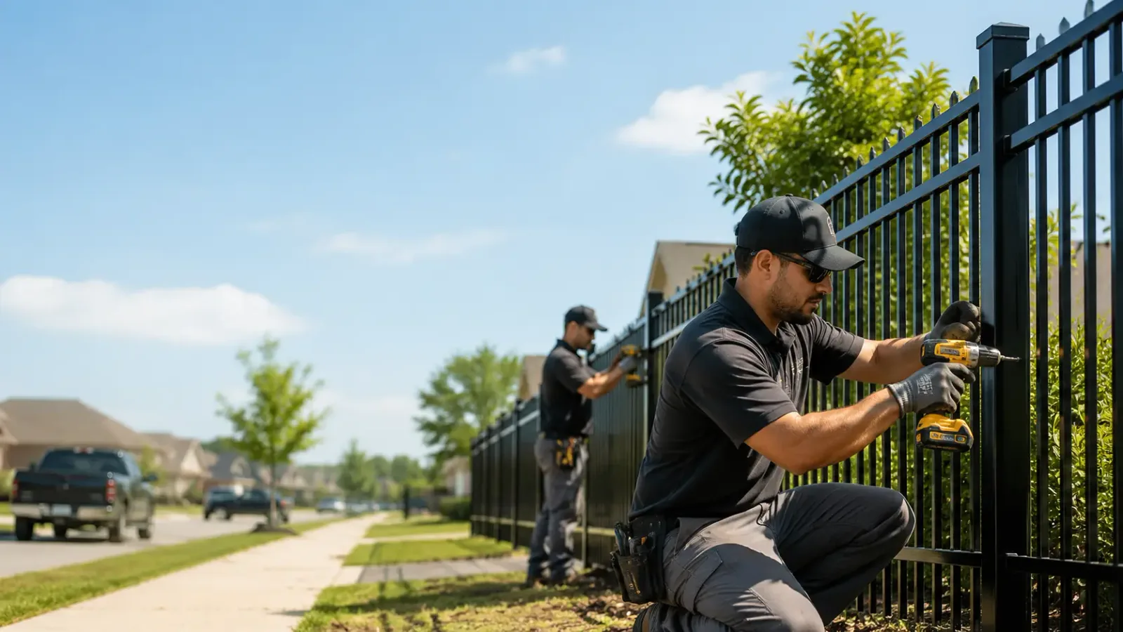 Metal Fence Installation in Peak, SC